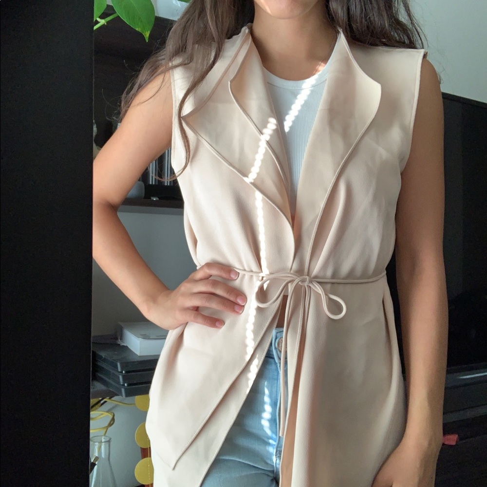 Zara Cream Vest